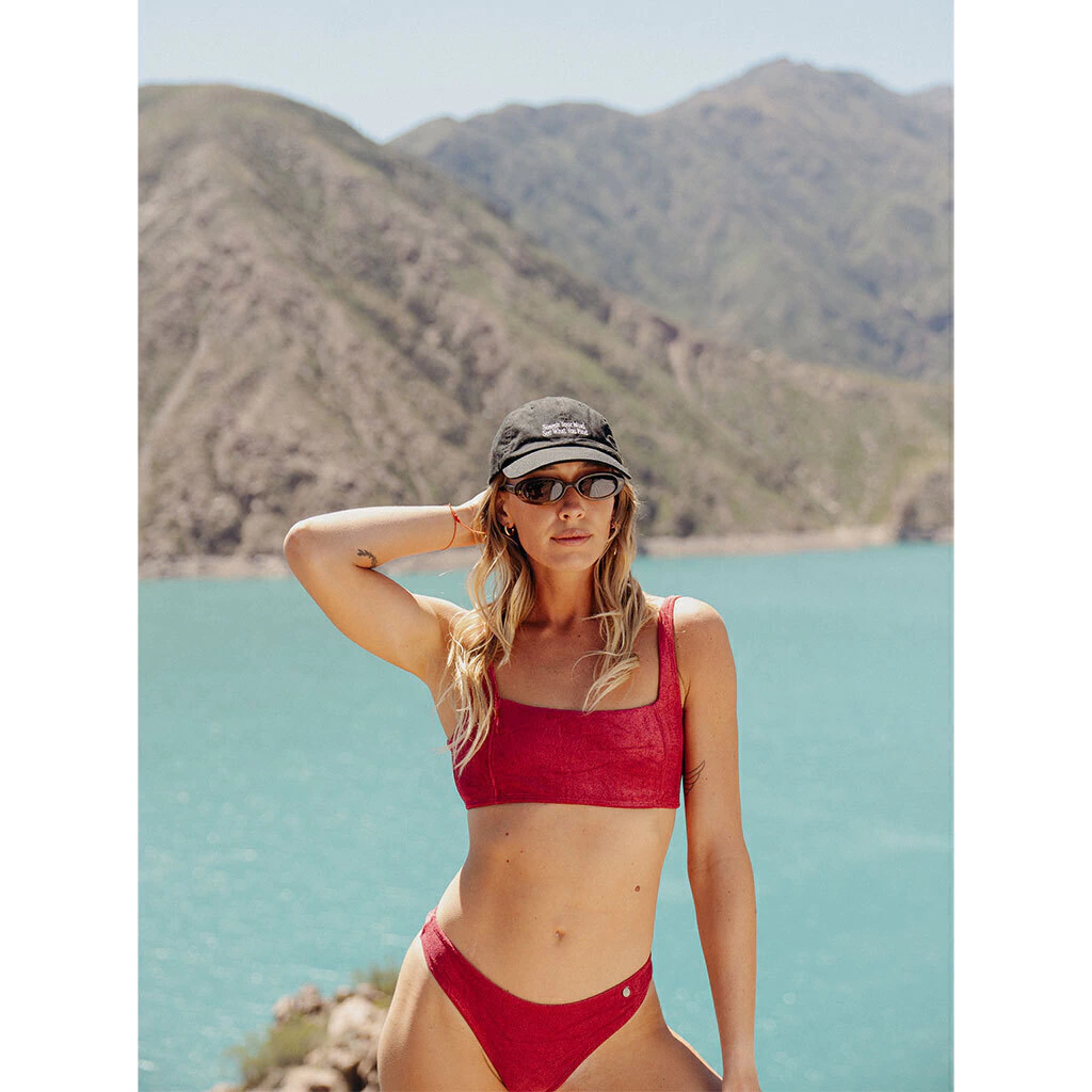 BACIO Top escote cuadrado