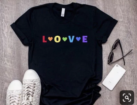 Remera “love colores”
