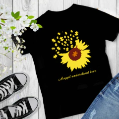 Remera “accept understand love" - comprar online