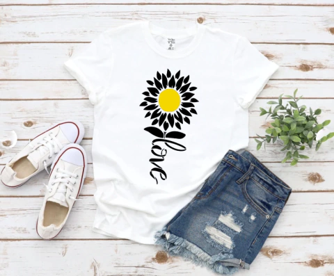 Remera "girasol”