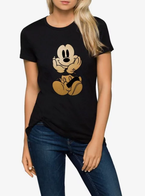 Remera “Mikey dorado”