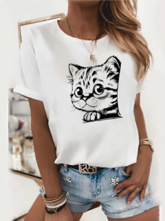 Remera "little cat"