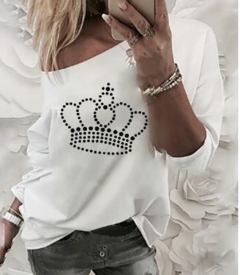 Remera manga larga “Black Queen"