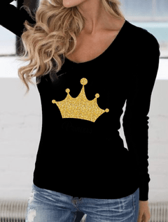 Remera manga larga “Princess"