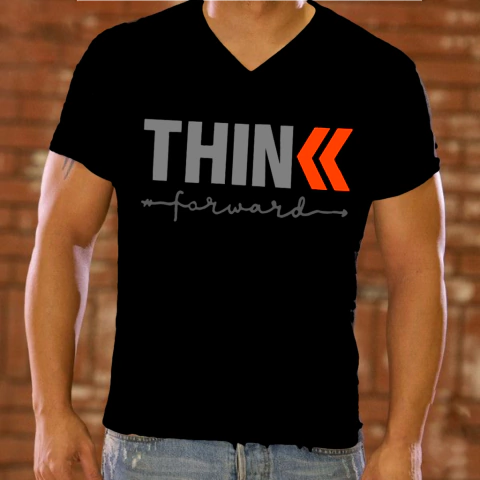 Remera "Think foward"