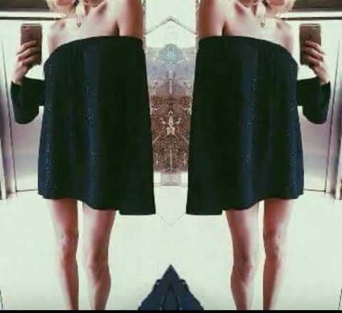 Blusa Long legs con estrellas bordadas