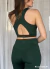 [CONJUNTO] Top Vira + Calza Aura Verde - SEDA