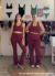 [CONJUNTO] Top Vira + Calza Aura Bordo