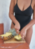 Enteriza DONNA Negro - SEDA