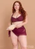 Corpiño PRAGA Merlot - tienda online