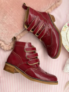 Bota Marie carmín - comprar online