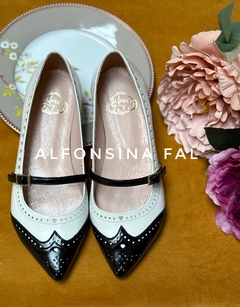 Chata 203 Martina Off y negro - tienda online