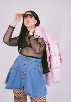 FALDA EVASE DENIM - TIENDA FLUO