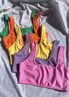 TOP HONU NARANJA TANGERINA - comprar online