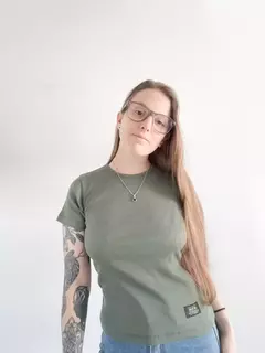 BABY TEE M/C VERDE en internet
