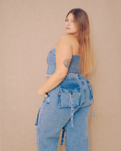 TOP DENIM - TIENDA FLUO