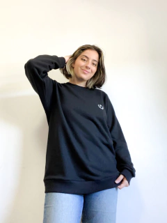 BUZO GENDERLESS NEGRO - comprar online