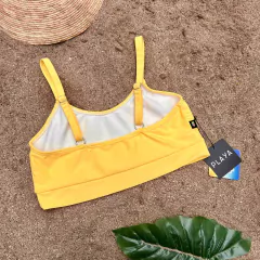 TOP PERLA AMARILLO PASTEL - comprar online