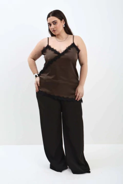 MUSCULOSA SELESTA CHOCOLATE - tienda online