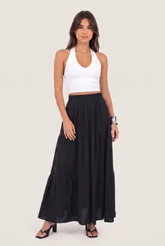 FALDA JAZMIN NEGRA