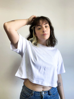 REMERA CROP SUSAN BLANCA en internet