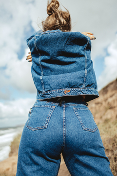 CHAQUETA OVER BLUE