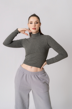 POLERA MINGA GRIS