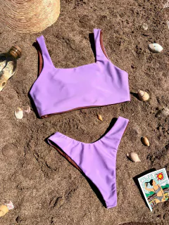 Imagen de TOP REVERSIBLE MAR BRONZE/ LILA HARMONIA