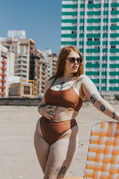 VEDETINA TIRO ALTO BAHIA BRONZE BRILLO