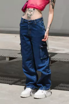 CARGO WIDE BLUE - tienda online