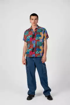 CARGO WIDE BLUE - TIENDA FLUO