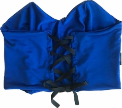 CORSET GALA AZUL ELECTRICO - comprar online