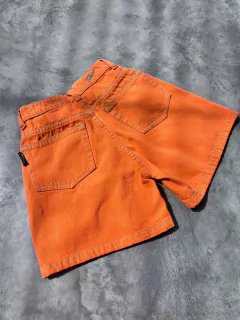 SHORT MOM 2 MANDARINA - TIENDA FLUO