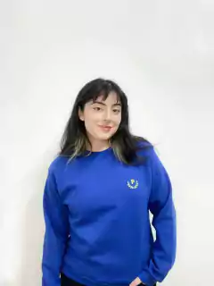 BUZO ROMA LOGO AZUL - comprar online