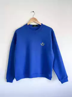 BUZO ROMA LOGO AZUL