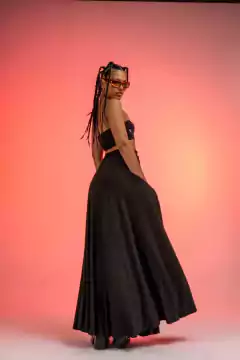 FALDA EVASÉ LARGA - LYCRA - comprar online