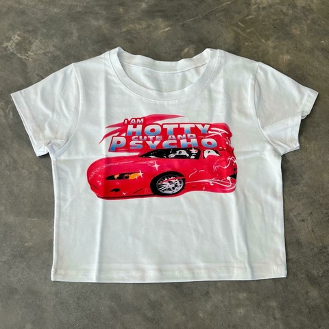 BABY TEE I'M HOTTY CUTE AND PSYCHO