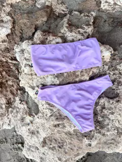 STRAPLESS SERENA LILA HARMONIA PASTEL - TIENDA FLUO