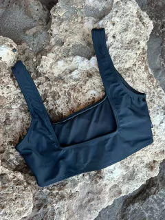 TOP HONU NEGRO - TIENDA FLUO