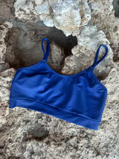 TOP PERLA AZUL MARINHO