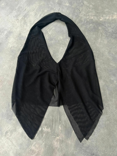 TOP EMILIA TUL NEGRO