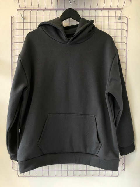 BUZO OVERSIZED GRIS TOPO