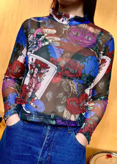 CROPTEE MANGA LARGA TUL REINA DE CORAZONES - comprar online