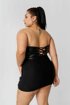 CORSET GALA NEGRO ENGOMADO - comprar online
