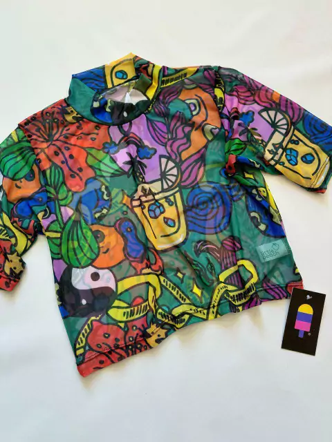 CROPTEE MANGA CORTA TUL VASITO