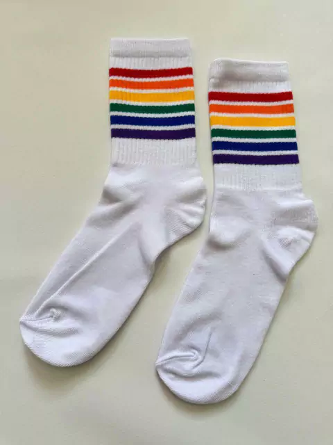 MEDIAS PRIDE BLANCAS