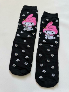 MEDIAS MY MELODY NEGRO