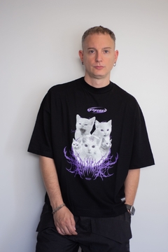 REMERA MICHIS NEGRA - comprar online