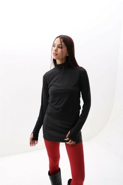 POLERA GALA NEGRA