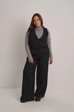 PANTALON SASTRERO MONACO NEGRO en internet